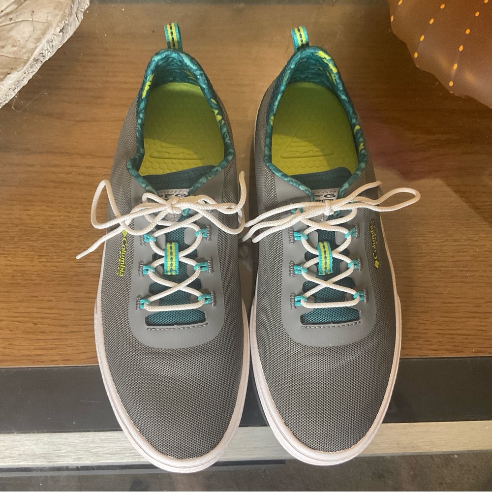 COLUMBIA WOMENS SLACK WATER PFG BOAT SHOES SZ 7.5 - Picture 4 of 8